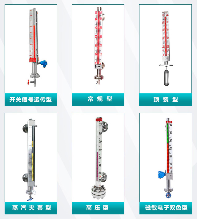 丙烷液位計產(chǎn)品分類圖